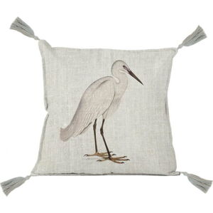 Polštář Linen Couture Borlas Flamingo, 45 x 45 cm