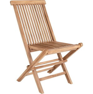 Sada 2 venkovních jídelních židlí z teakového dřeva Debut Toledo