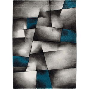 Modro-šedý koberec Universal Malmo, 120 x 170 cm