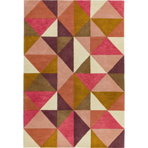 Růžový koberec Asiatic Carpets Reef Kite Pink Multi, 160 x 230 cm