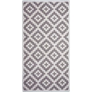 Béžový bavlněný koberec Vitaus Art, 100 x 150 cm