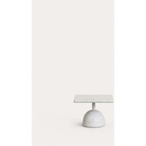 Bílý terrazzo konferenční stolek 48x48 cm Saura – Kave Home