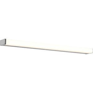 LED nástěnné svítidlo v leskle stříbrné barvě (délka 80 cm) Fabio – Trio