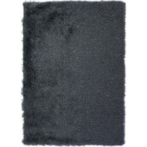 Tmavě šedý koberec Flair Rugs Dazzle Charcoal, 80 x 150 cm