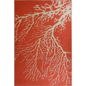 Červený venkovní koberec Floorita Coral, 160 x 230 cm