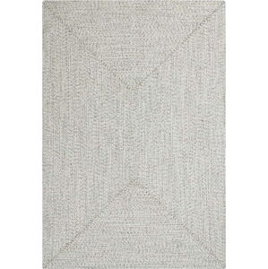 Bílý/béžový venkovní koberec 150x80 cm - NORTHRUGS