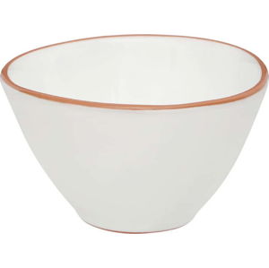 Bílá miska na cereálie z glazované terakoty Premier Housewares Calisto, ⌀ 16 cm