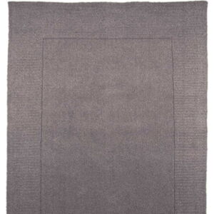 Šedý vlněný koberec Flair Rugs Siena, 160 x 230 cm