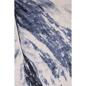 Modrý vlněný koberec 200x300 cm Albo – Agnella