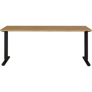 Pracovní stůl s deskou v dubovém dekoru 80x180 cm Agenda – Germania