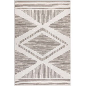 Krémovo-hnědý venkovní koberec 80x150 cm Gemini – Elle Decoration