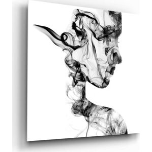 Skleněný obraz Insigne Smoke Silhouettes, 40 x 40 cm