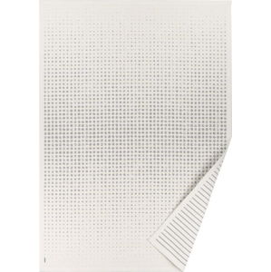Bílý vzorovaný oboustranný koberec Narma Helme, 140 x 200 cm