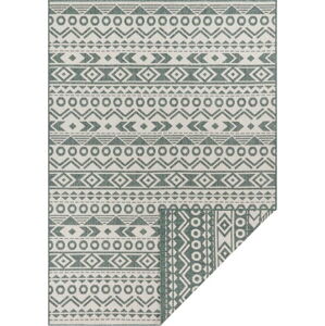 Zeleno-bílý venkovní koberec Ragami Roma, 160 x 230 cm