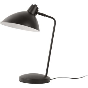 Černá stolní lampa s kovovým stínidlem (výška 49 cm) Casque – Leitmotiv