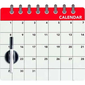 Magnetická tabule na lednici Balvi Calendar