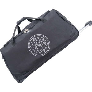 Černá cestovní taška na kolečkách GERARD PASQUIER Miretto, 91 l