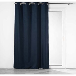 Tmavě modrý zatemňovací závěs 140x260 cm Crepuscule – douceur d'intérieur