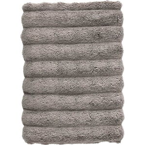 Šedý bavlněný ručník 100x50 cm Inu - Zone