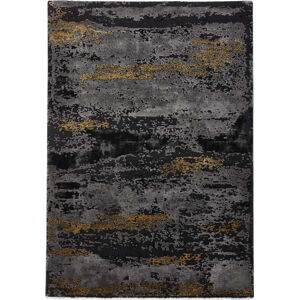 Černý/ve zlaté barvě koberec 290x200 cm Craft - Think Rugs