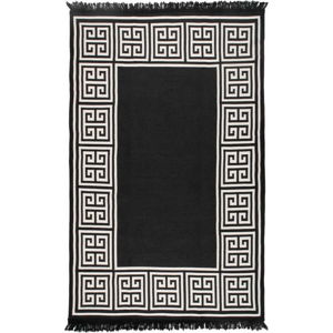 Béžovo-černý oboustranný koberec Riva, 160 x 250 cm