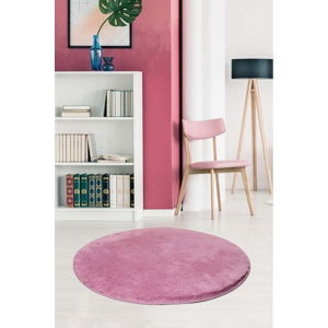 Světle fialový koberec Milano, ⌀ 90 cm