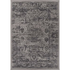 Šedý oboustranný koberec Narma Palmse Linen, 80 x 250 cm