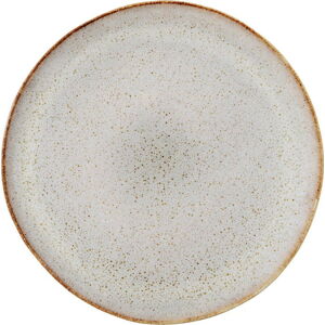 Šedý kameninový dezertní talíř Bloomingville Sandrine, ø 22 cm