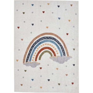 Krémový dětský koberec 120x170 cm Vida Rainbow – Think Rugs