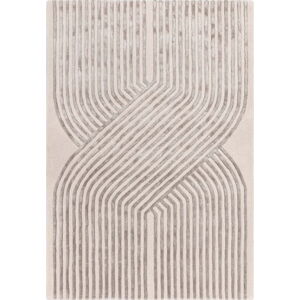 Krémový ručně tkaný koberec s příměsí vlny 160x230 cm Matrix – Asiatic Carpets