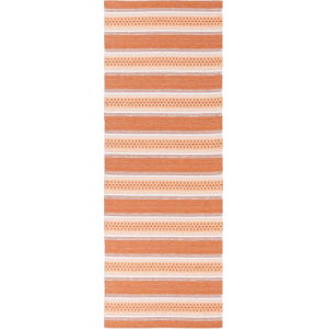 Oranžový koberec vhodný do exteriéru Narma Runo, 70 x 100 cm