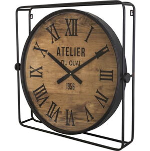 Nástěnné hodiny s rámem Antic Line Industrielle, ø 60 cm