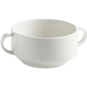Bílá porcelánová miska na polévku Maxwell & Williams Basic