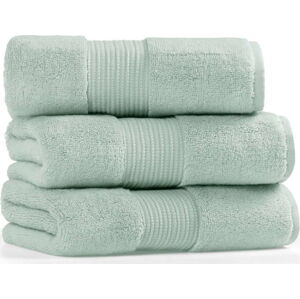 Sada 3 mátově zelených bavlněných ručníků L'appartement Chicago, 50 x 90 cm