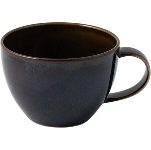 Tmavě modrý porcelánový šálek na kávu Villeroy & Boch Like Crafted, 247 ml