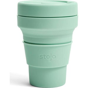Zelený skládací termohrnek Stojo Pocket Cup Seafoam, 355 ml