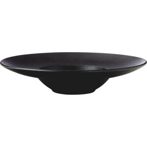 Černý keramický talíř ø 28 cm Caviar – Maxwell & Williams