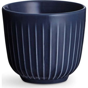 Tmavě modrý porcelánový hrnek Kähler Design Hammershoi, 200 ml