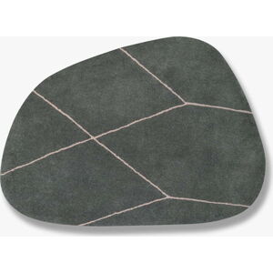 Zelený vlněný koberec 150x200 cm Shape – Mette Ditmer Denmark