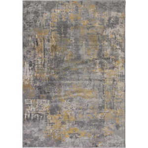 Šedo-oranžový koberec Flair Rugs Wonderlust, 120 x 170 cm