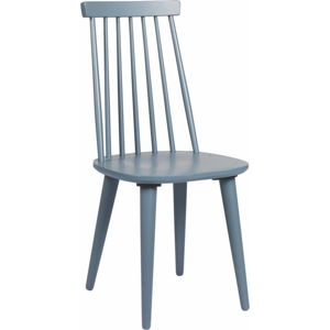 Modro-šedá jídelní židle ze dřeva kaučukovníku Rowico Lotta