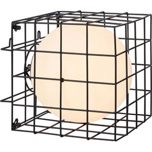 Černé nástěnné svítidlo Markslöjd Cage
