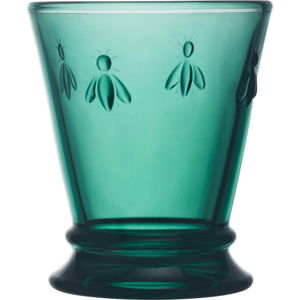 Smaragdově zelená sklenice La Rochère Bee, 260 ml