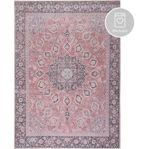 Růžový koberec Flair Rugs FOLD Somerton, 80 x 150 cm