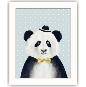 Dekorativní obraz Panda, 28,5 x 23,5 cm