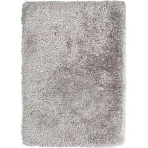 Šedý ručně tuftovaný koberec Think Rugs Montana Puro Silver, 80 x 150 cm