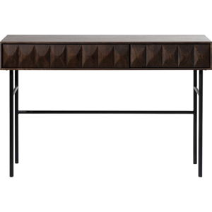 Černý konzolový stolek Unique Furniture Latina