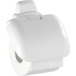 Bílý držák na toaletní papír Wenko Pure