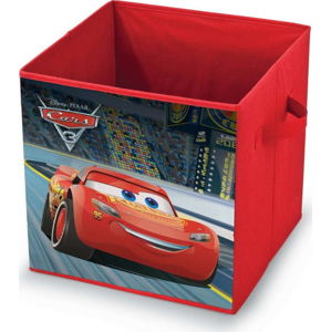 Červený úložný box Domopak Living Cars