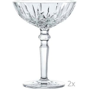 Sada 2 koktejlových sklenic z křišťálového skla Nachtmann Noblesse, 180 ml